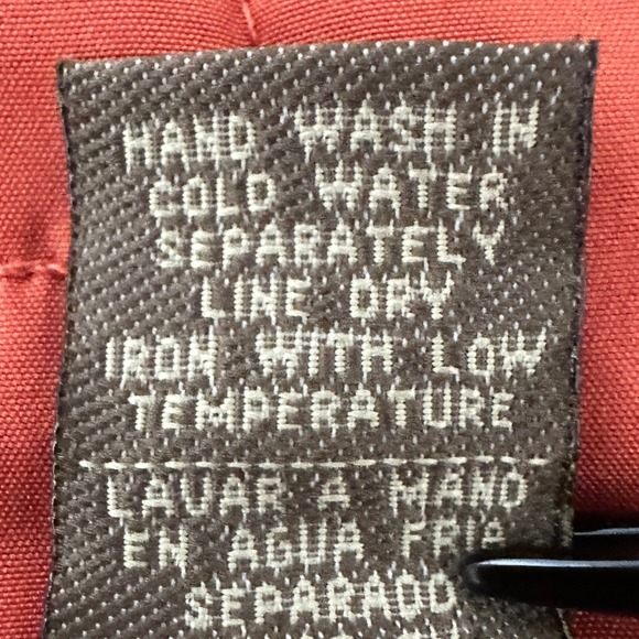 Jane Ashley Quilted Jacket Snap Close Front Zip Pockets Casual Burnt Orange SZ M - Picture 7 of 8